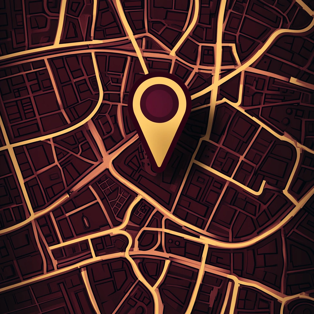 Карта розташування центру glindes